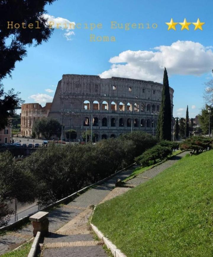 Hotel Principe Eugenio Rome Bagian luar foto